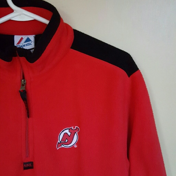 Majestic Other - Majestic || NJ Devils Fleece Half Zip