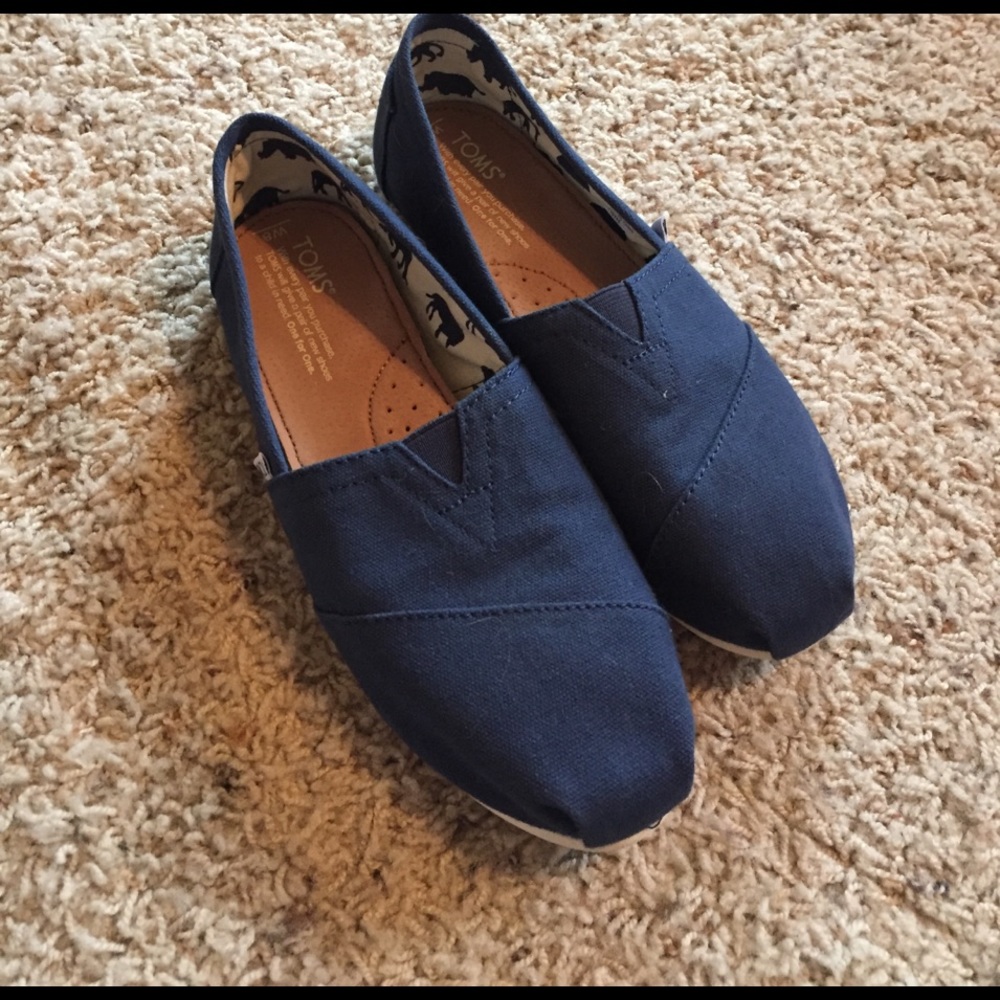 Brand New Classic Navy Toms