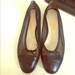 Chanel ballet flats sz38