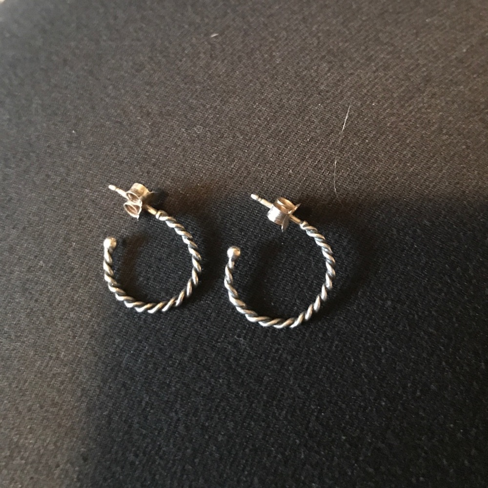 Retired Pandora twist hoops