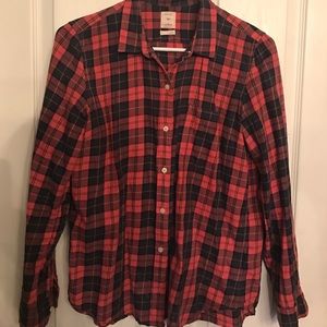 GAP Red Flannel