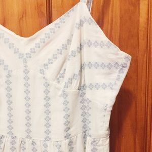 🔹 J Crew diamond printed sundress 🔹