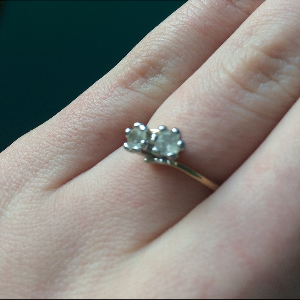 double diamond ring
