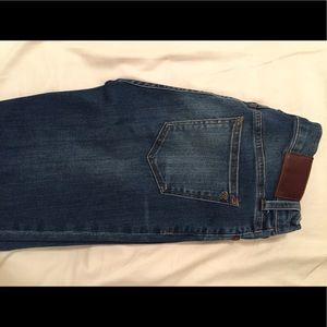 Madewell High Rise Alley Straight Jeans