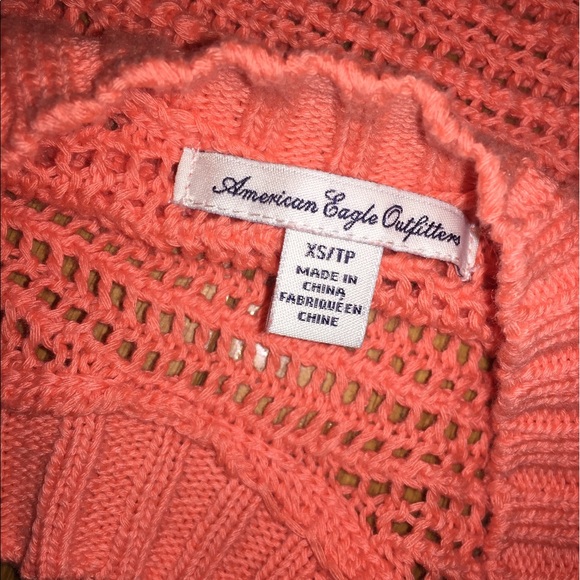 Coral American eagle sweatshirt - Picture 2 of 2