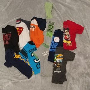 10 Boys Shirt Bundle / 24 Months - 2T