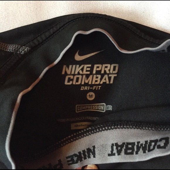 Boys Nike Pro Combat shirt - Picture 5 of 5