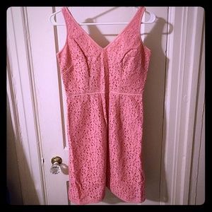 Ann Taylor pink summer dress