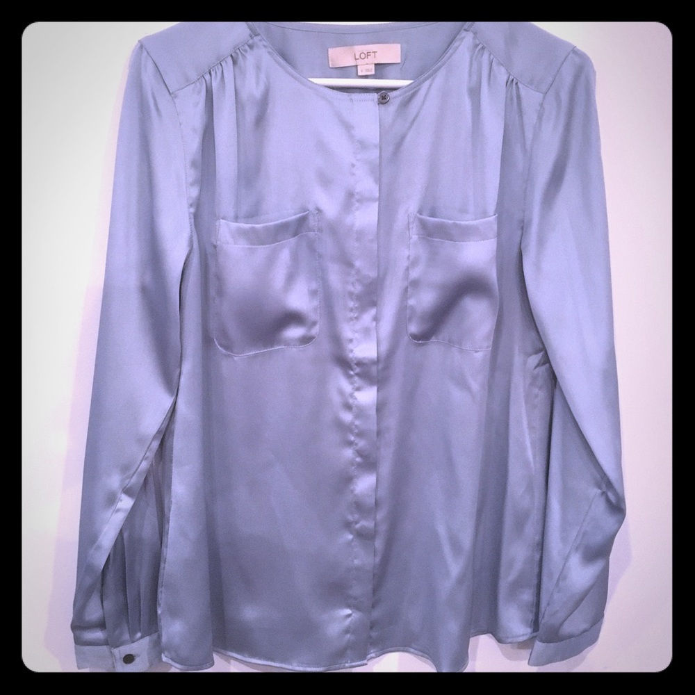 Silk Look Loft Blouse
