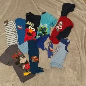 9 Boys Shirt Bundle / 3T-4T