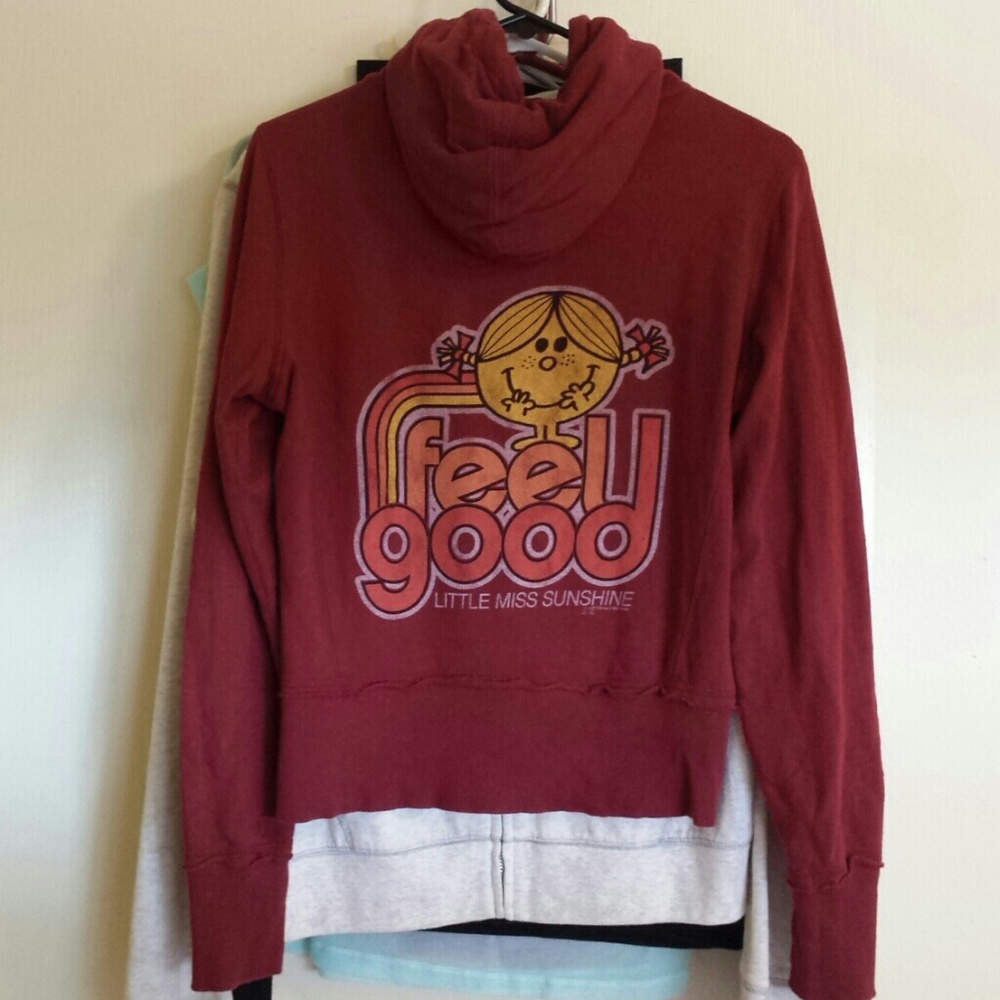 Little Miss Sunshine zip up hoodie