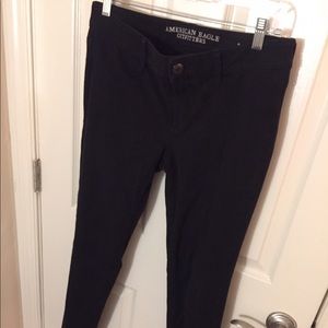 American Eagle Jeggings Black