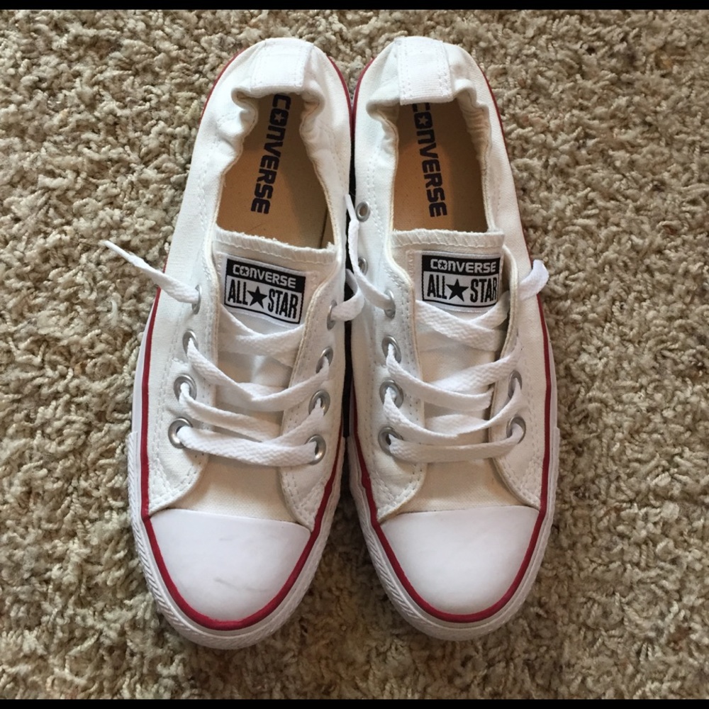 White Shoreline Converse