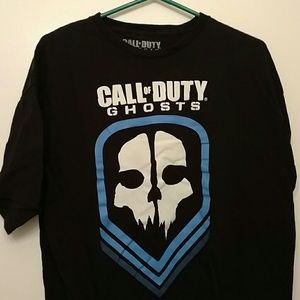 Call of duty ghosts video game graphic tee tshirt