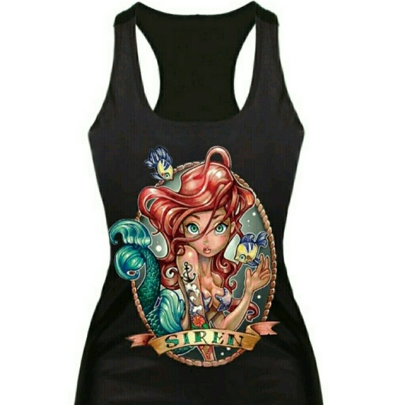 Mermaid Tank top, printed - Picture 1 of 3
