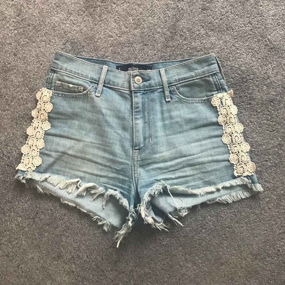 High waist Jean shorts