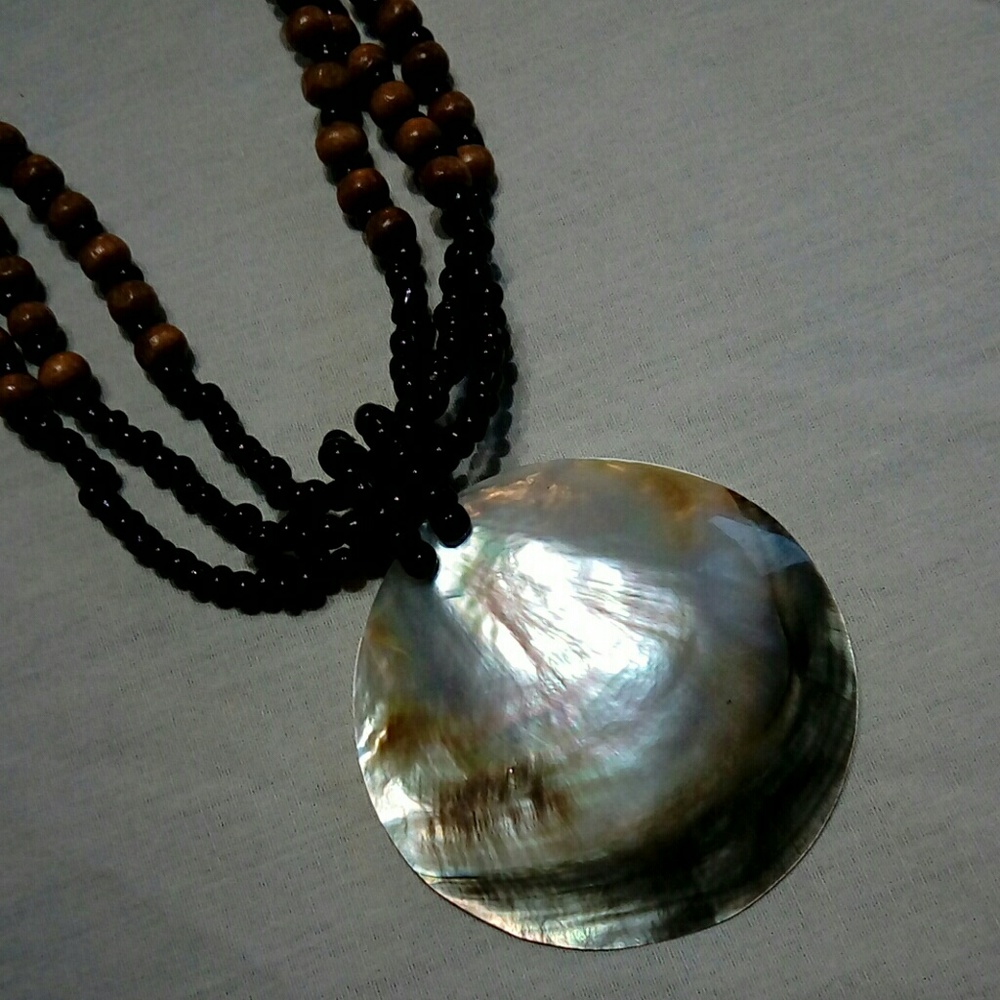 Beautiful Beaded Shell Necklace