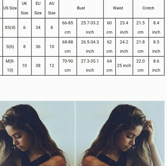 Black strsppy bikini - Picture 4 of 4