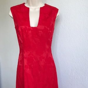 Elegant and Glamorous Red Evening Dress
