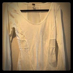 We the free cream colored top