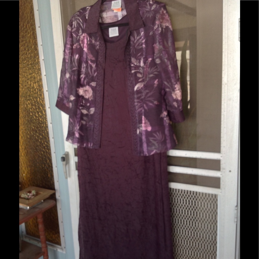 2 piece dress jacket combo