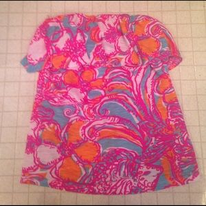 Lilly Pulitzer strapless top