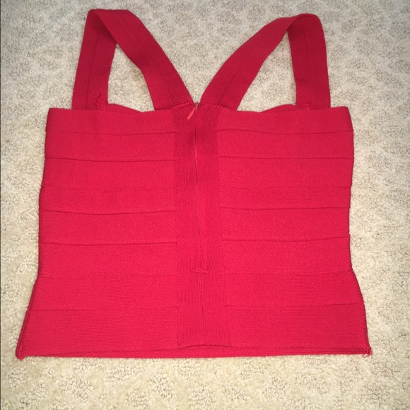 Red crop top - Picture 2 of 2