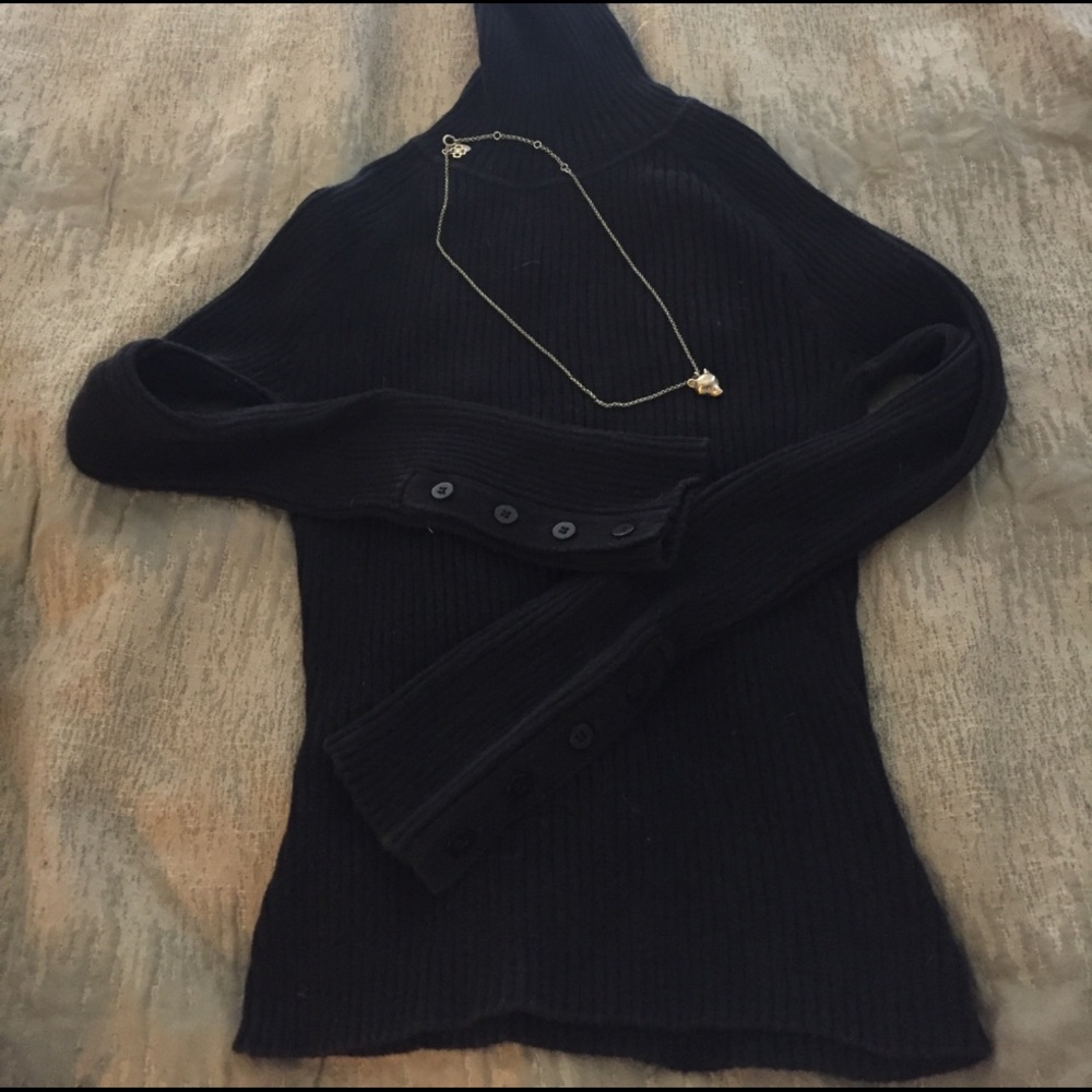 Black sweater!  Not a basic Basic!