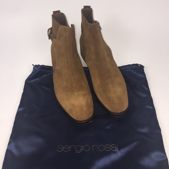 🇮🇹 Men's lightly used Sergio Rossi Chelsea boots - Picture 2 of 7