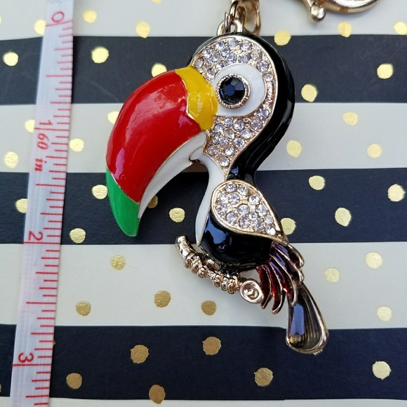 🔥 SALE 🔥TUSCAN BIRD KEYCHAIN - Picture 2 of 2