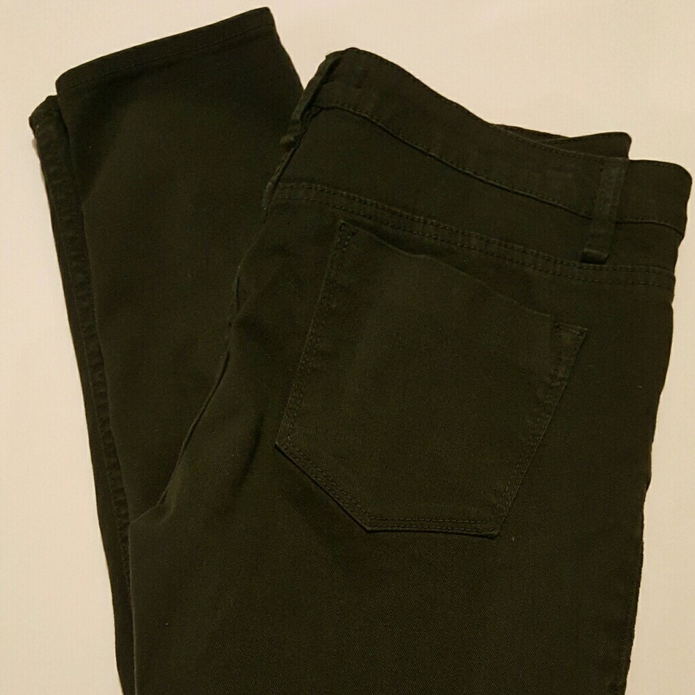NWT Sanctuary Olive Green Denim Jeans Size 28