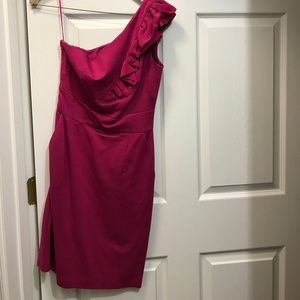 Trina Turk one shoulder dress