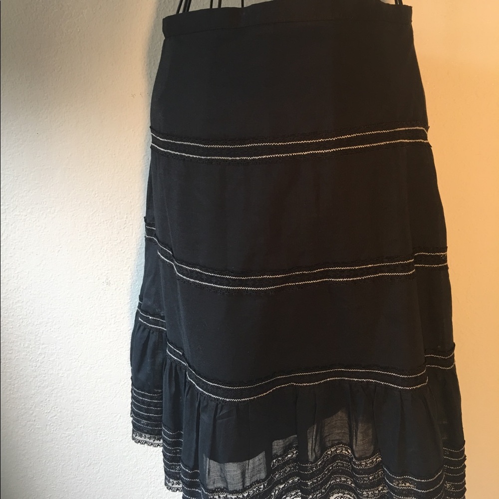 BCBG Max Azria Women's Black And White Skirt