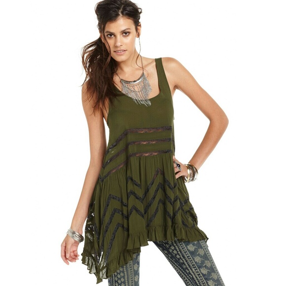 Free People Dresses & Skirts - last drop!! Free People Viole Trapeze Slip Dress