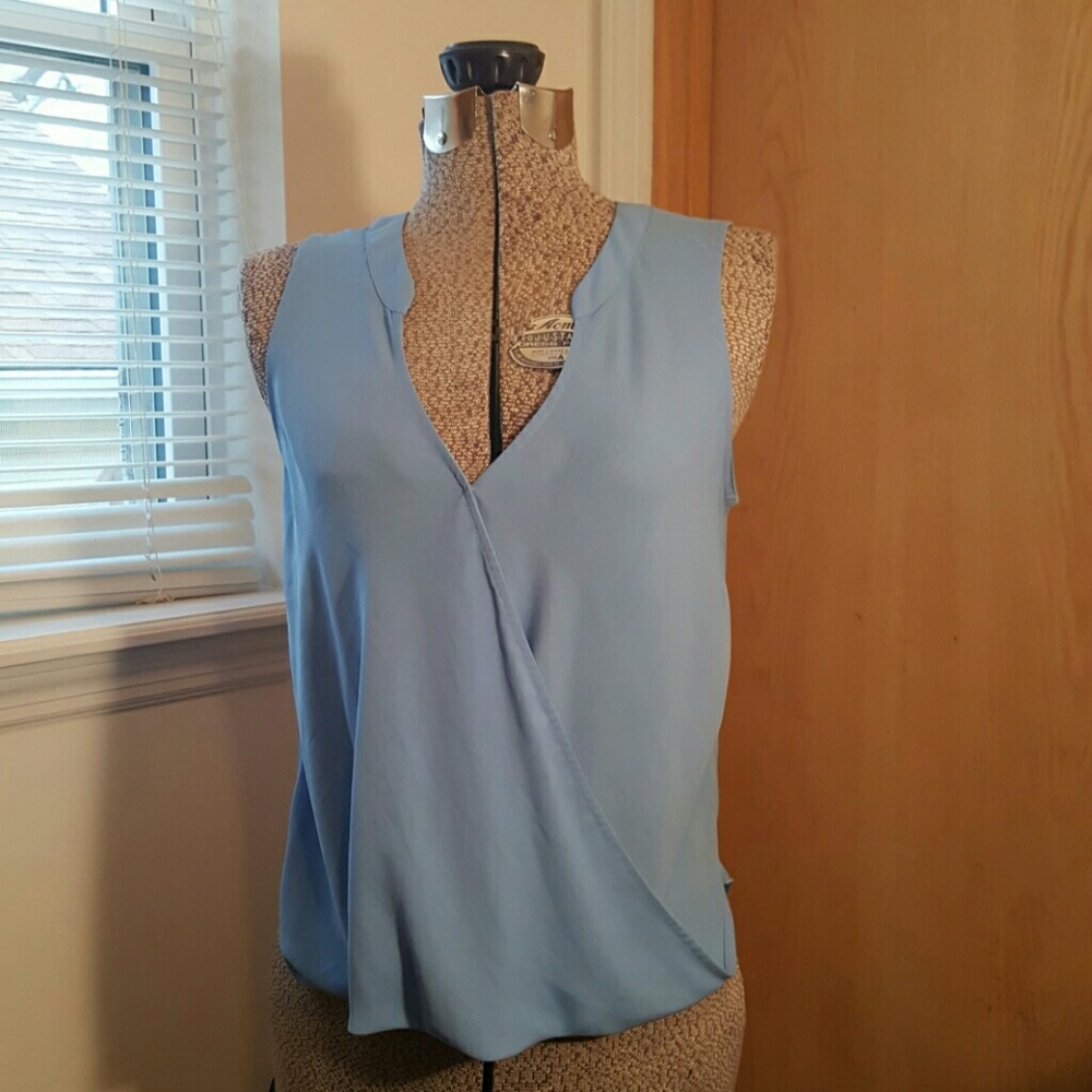 High-low blouse