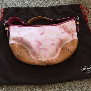 Pink Coach bag
