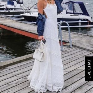 Lulu's Beneath the Garden Arbor lace dress