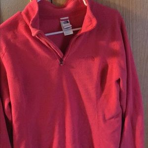 North Face 3/4 zip fleece