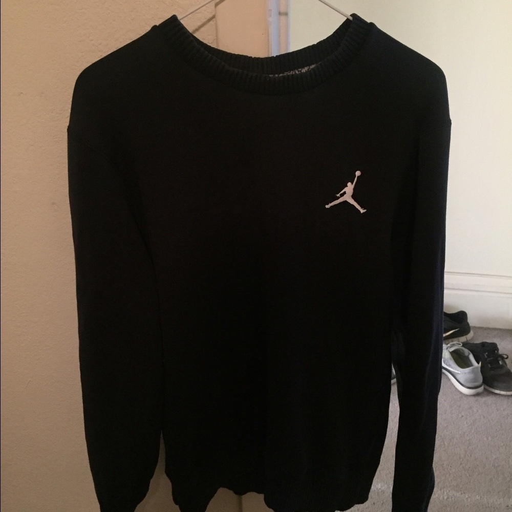 Jordan black sweatshirt