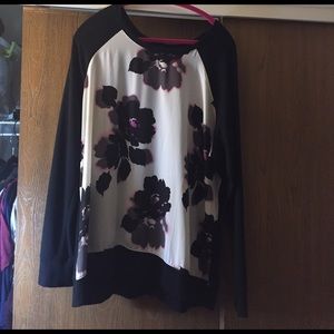cute flowery long sleeve shirt 18/20 Lane Bryant cute flowery long sleeve shirt 18/20 Lane Bryant