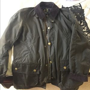 Small Olive Barbour Ashby Jacket