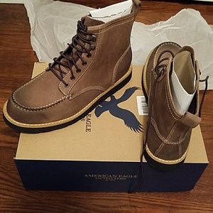 America eagle leather mens boots brand new size 10