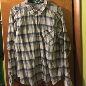 Button down flannel
