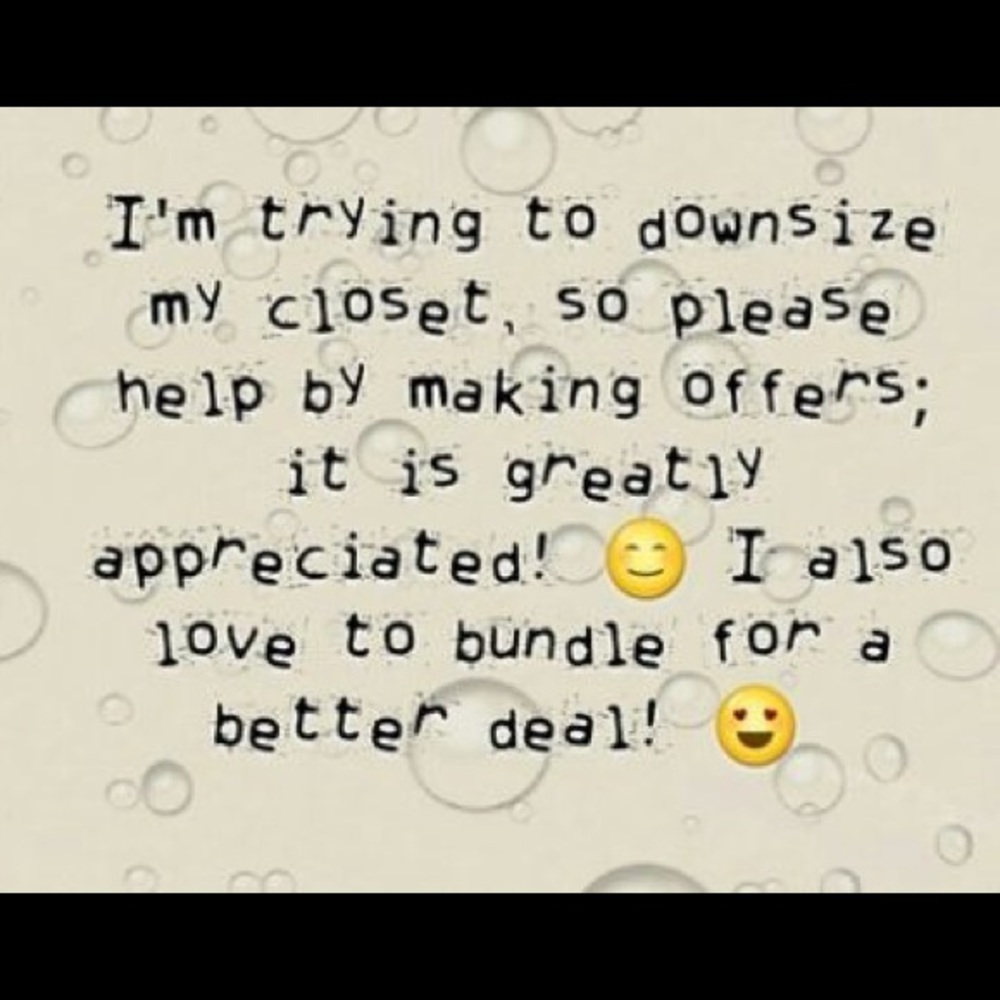 PLEASE MAKE OFFERS-BUNDLE AND SAVE