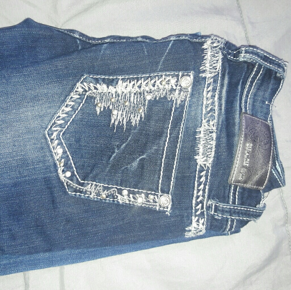 Grace in LA designer jeans!