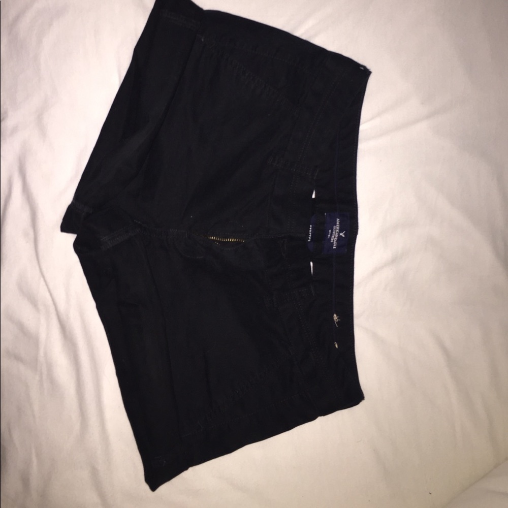 Black American Eagle Shorts