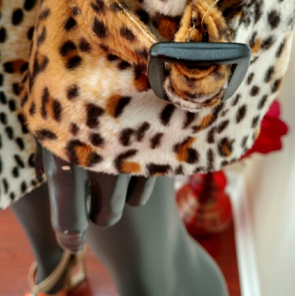 Leporad print Trench🌟 - Picture 5 of 7