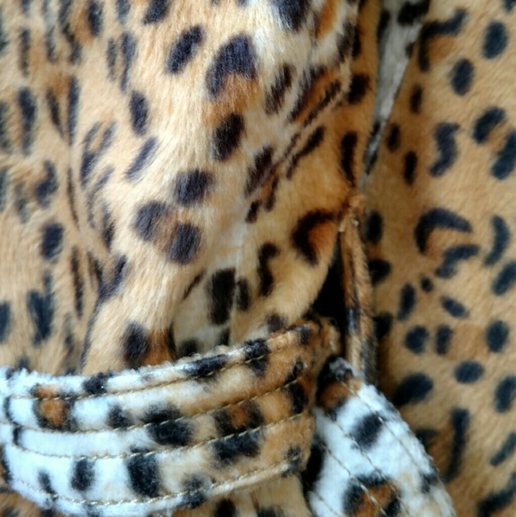 Leporad print Trench🌟 - Picture 6 of 7