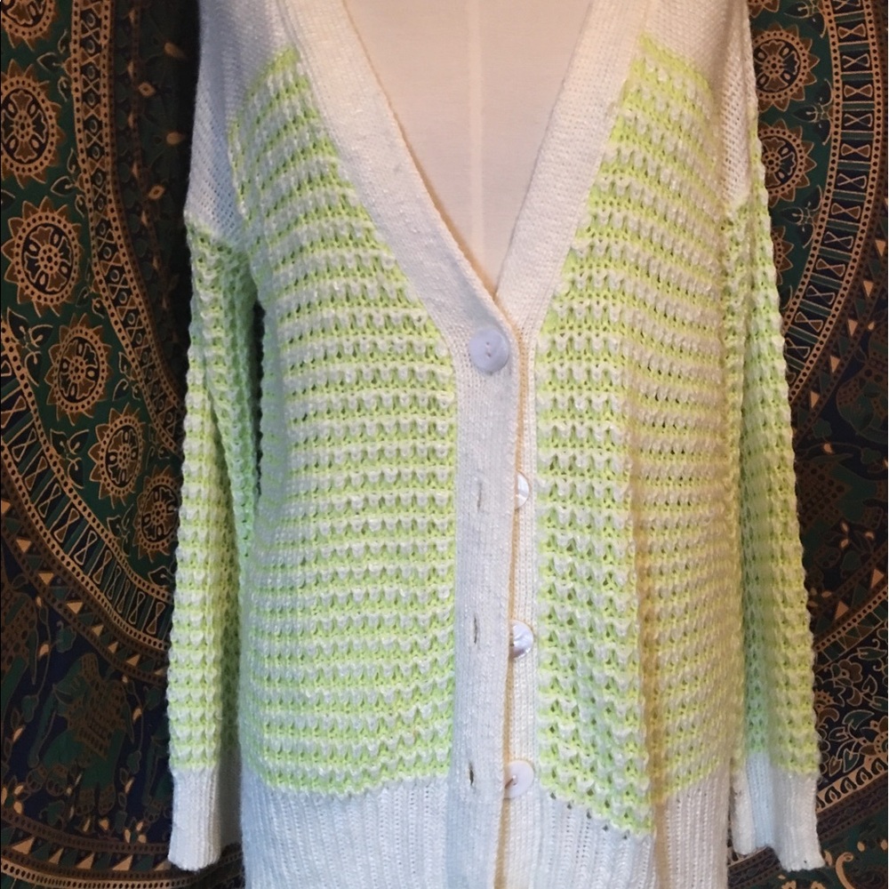 key lime pie cardi!