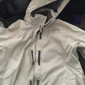 Women's XL north face rain jacket